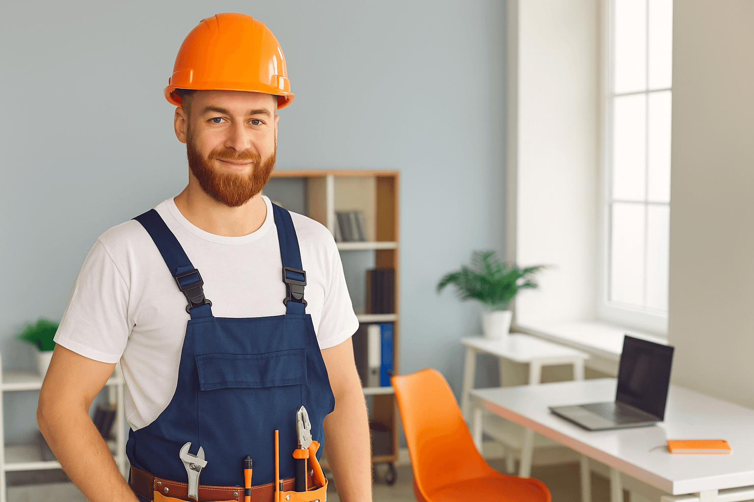 Empreendedor estudando no notebook